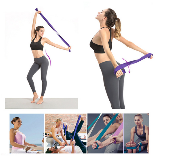 Cinturon Yoga con Hebilla 180CM Rosado Plusfit – plusfitchile